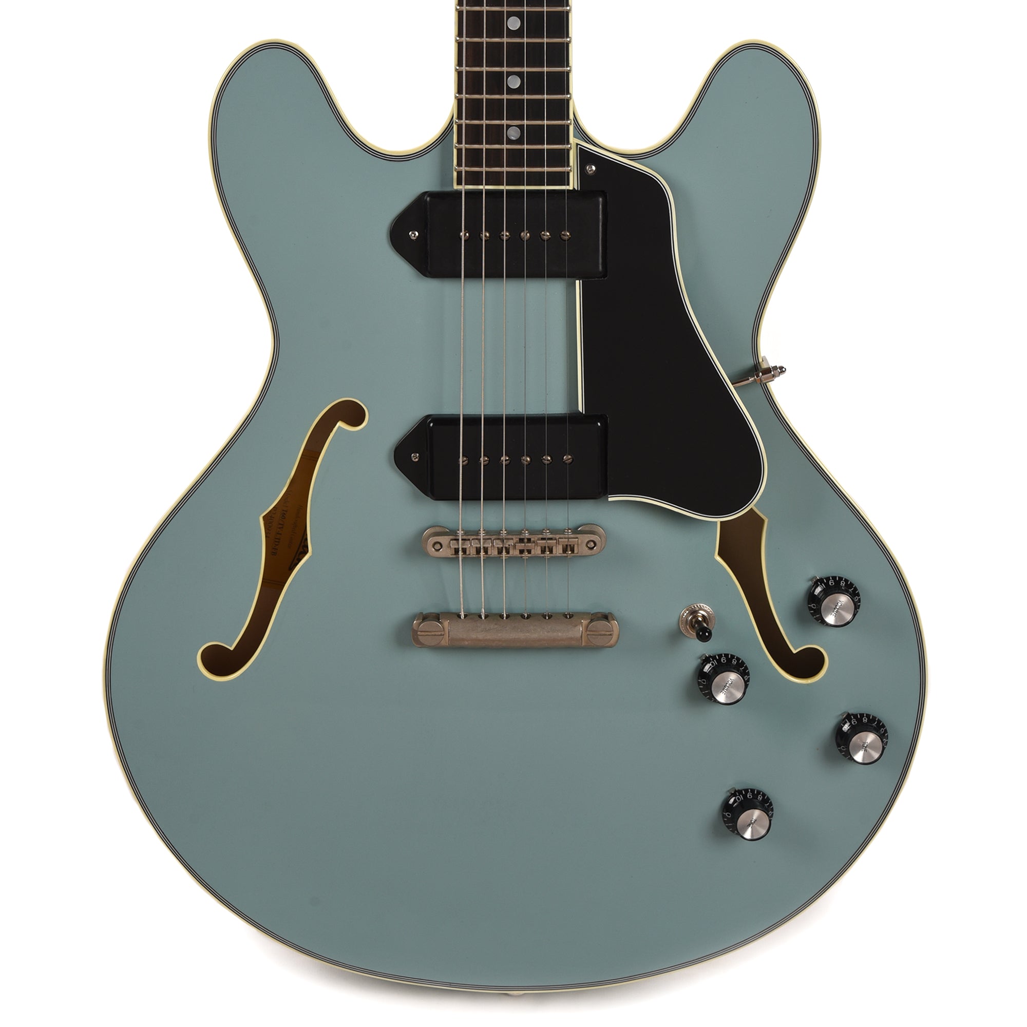 Eastman Limited Edition T60/TV Truetone Gloss Faded Blue w/Lollar Dog Ear P-90 Electric Guitars / Semi-Hollow