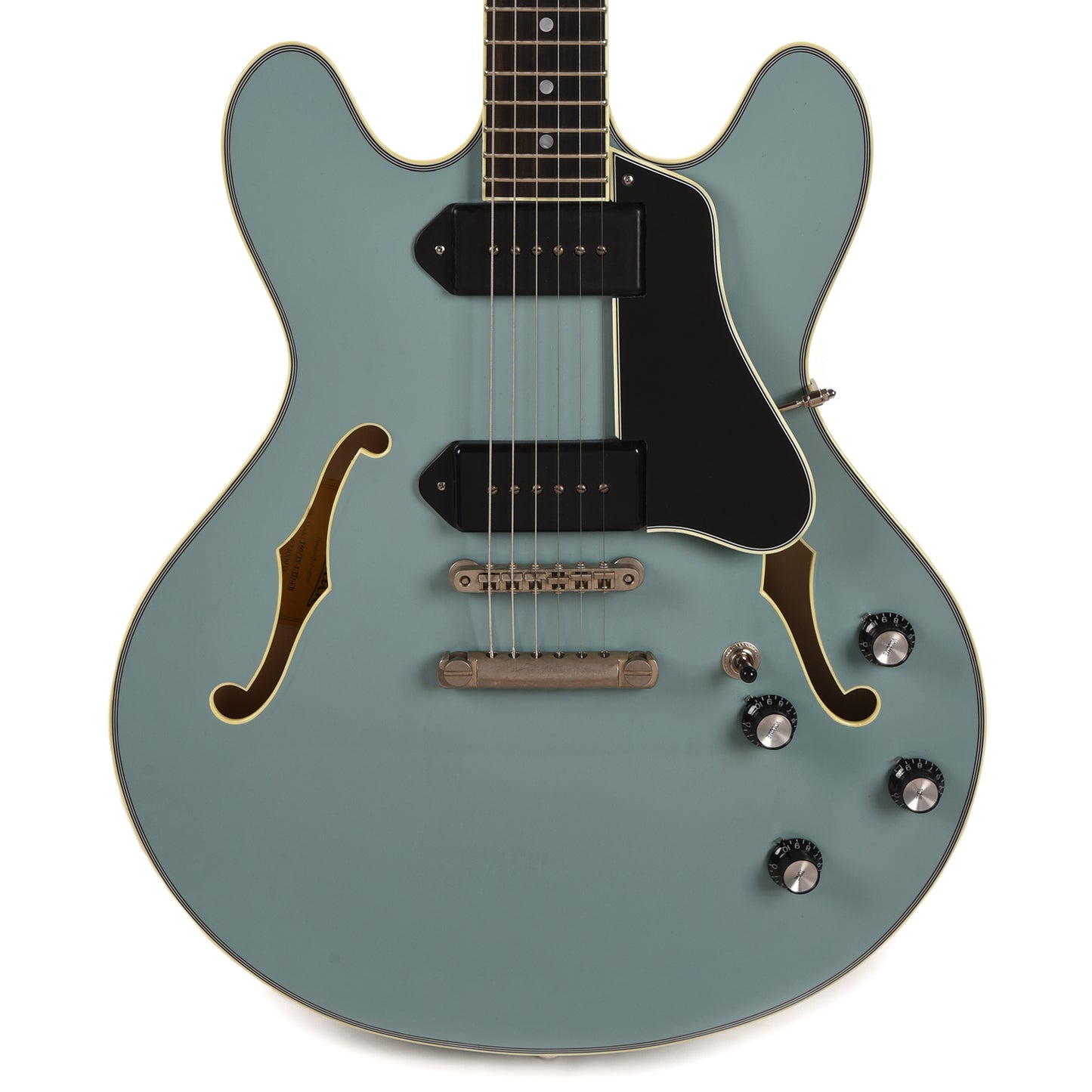 Eastman Limited Edition T60/TV Truetone Gloss Faded Blue w/Lollar Dog Ear P-90 Electric Guitars / Semi-Hollow