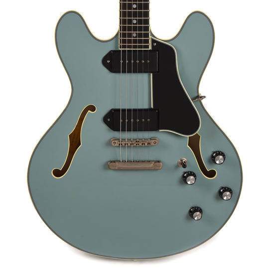 Eastman Limited Edition T60/TV Truetone Gloss Faded Blue w/Lollar Dog Ear P-90 Electric Guitars / Semi-Hollow