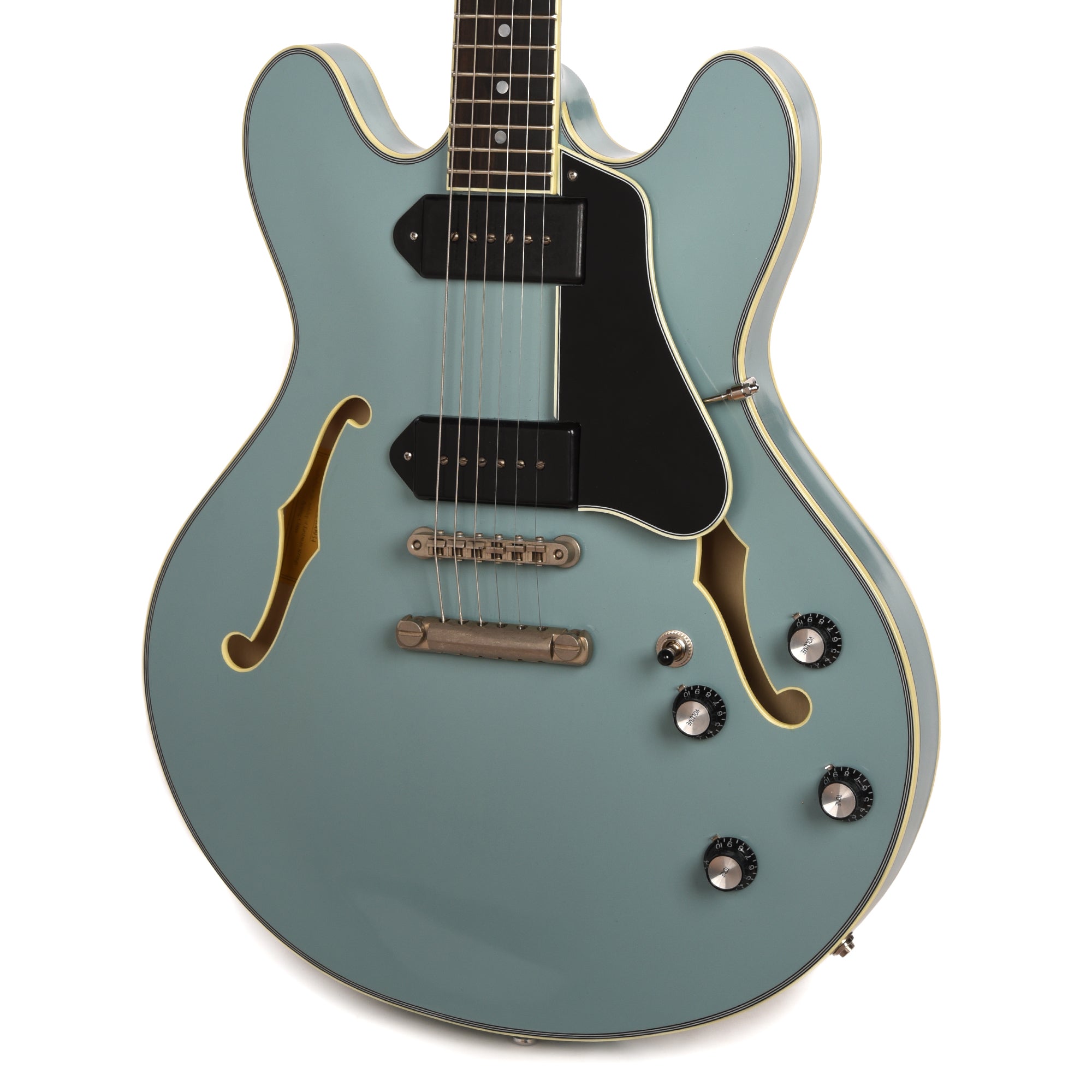 Eastman Limited Edition T60/TV Truetone Gloss Faded Blue w/Lollar Dog Ear P-90 Electric Guitars / Semi-Hollow