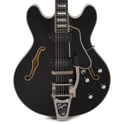 Eastman Limited Edition T64 Truetone Vintage Black w/Bigsby Electric Guitars / Semi-Hollow