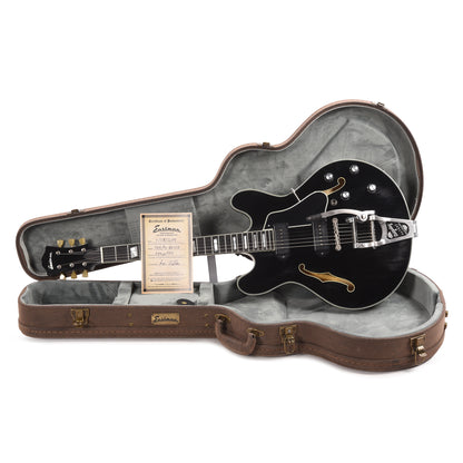 Eastman Limited Edition T64 Truetone Vintage Black w/Bigsby Electric Guitars / Semi-Hollow
