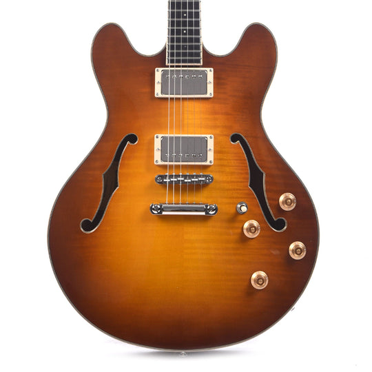 Eastman T186MX Thinline Goldburst Electric Guitars / Semi-Hollow
