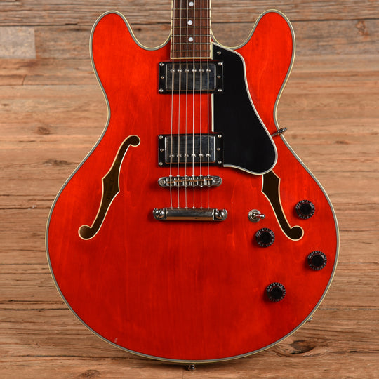 Eastman T386 Cherry Electric Guitars / Semi-Hollow