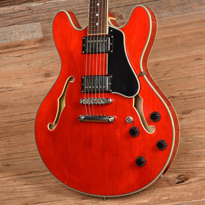 Eastman T386 Cherry Electric Guitars / Semi-Hollow