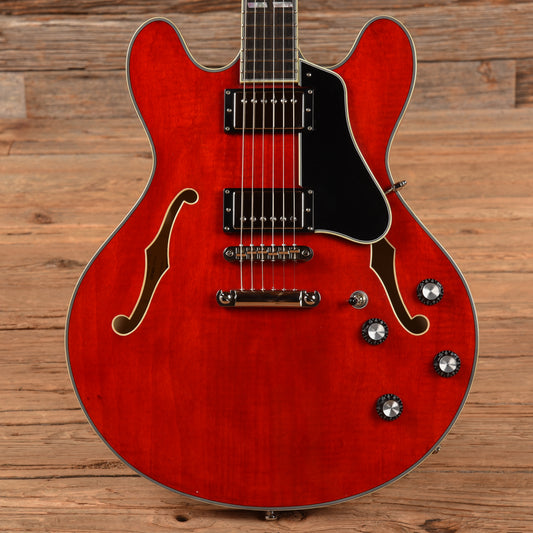 Eastman T486 Thinline Red w/Seymour Duncan Humbuckers Electric Guitars / Semi-Hollow