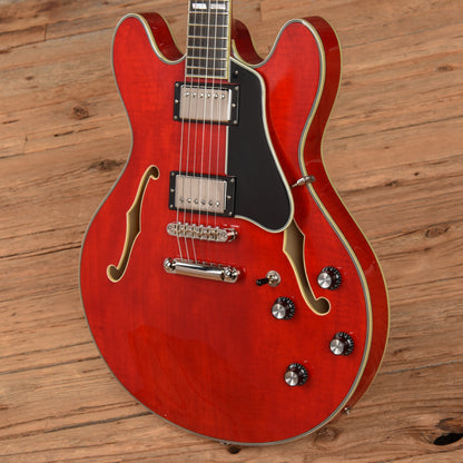 Eastman T486 Thinline Red w/Seymour Duncan Humbuckers Electric Guitars / Semi-Hollow
