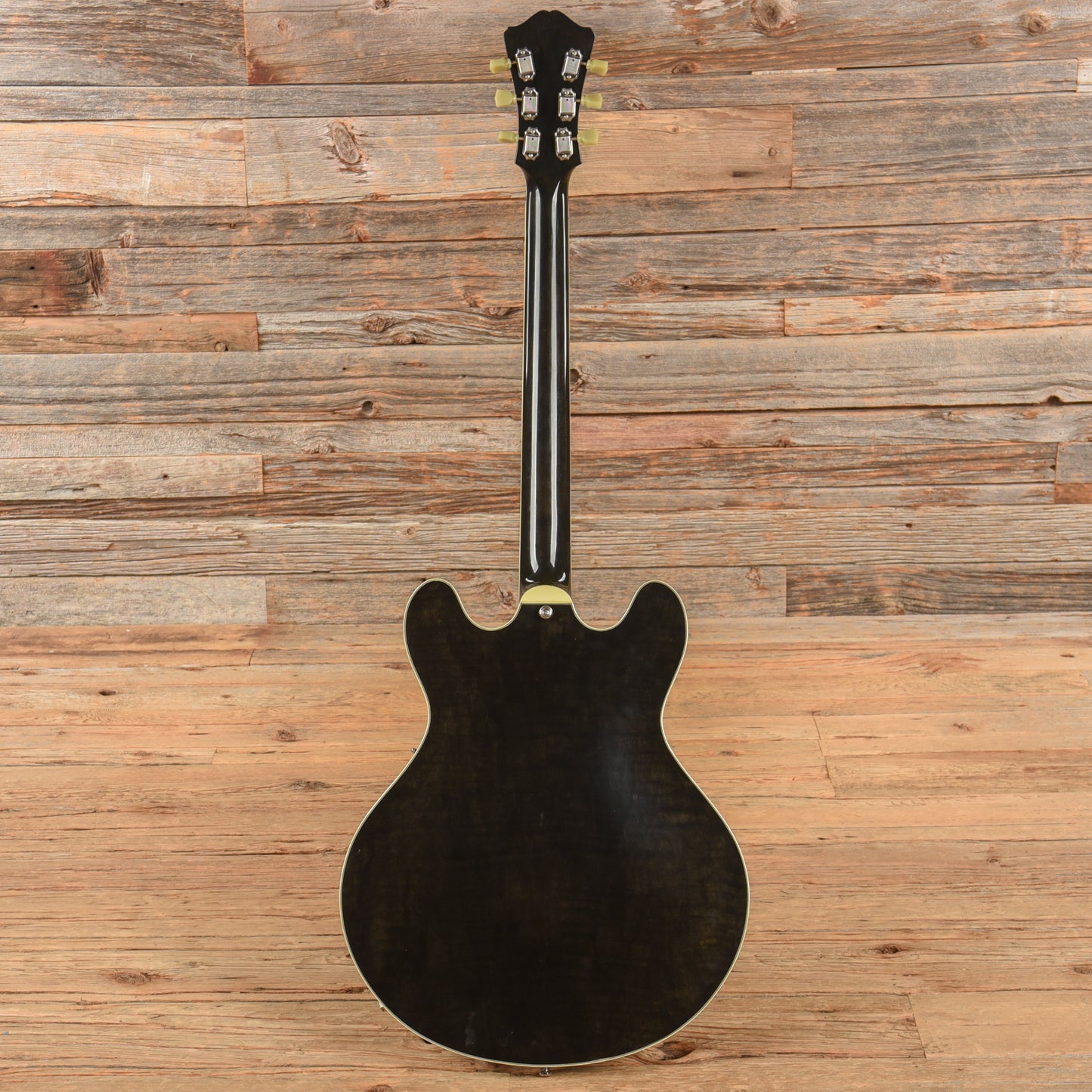 Eastman T486BK Thinline Archtop Black Electric Guitars / Semi-Hollow
