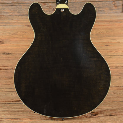 Eastman T486BK Thinline Archtop Black Electric Guitars / Semi-Hollow