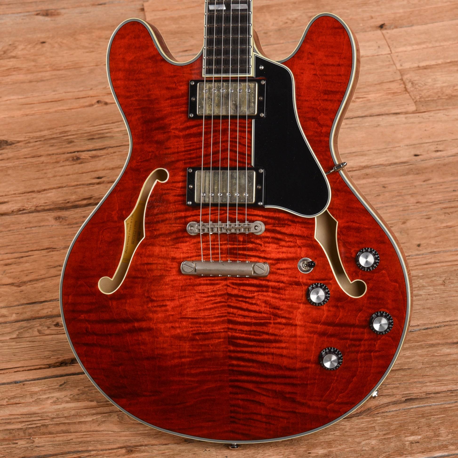 Eastman T59/TV Vintage Amber 2023 Electric Guitars / Semi-Hollow