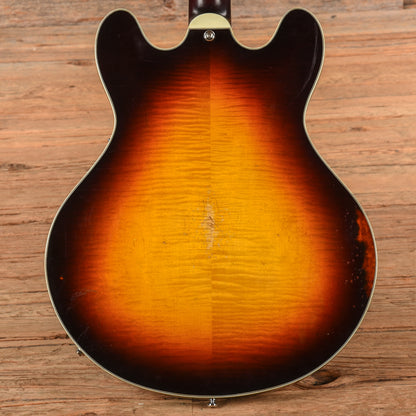 Eastman T59/v Sunburst Electric Guitars / Semi-Hollow
