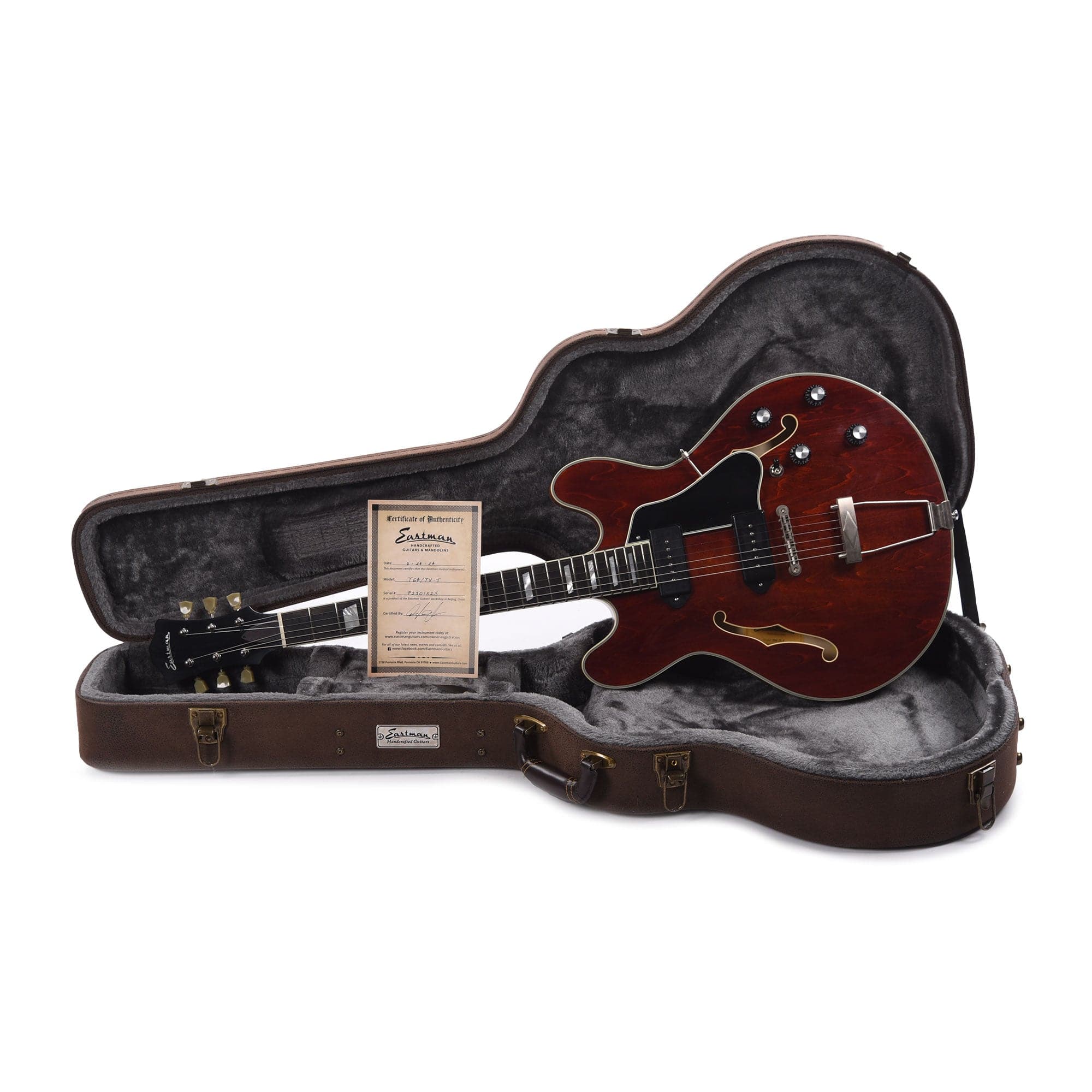 Eastman T64/TV-T Truetone Vintage Gloss Vintage Classic Electric Guitars / Semi-Hollow