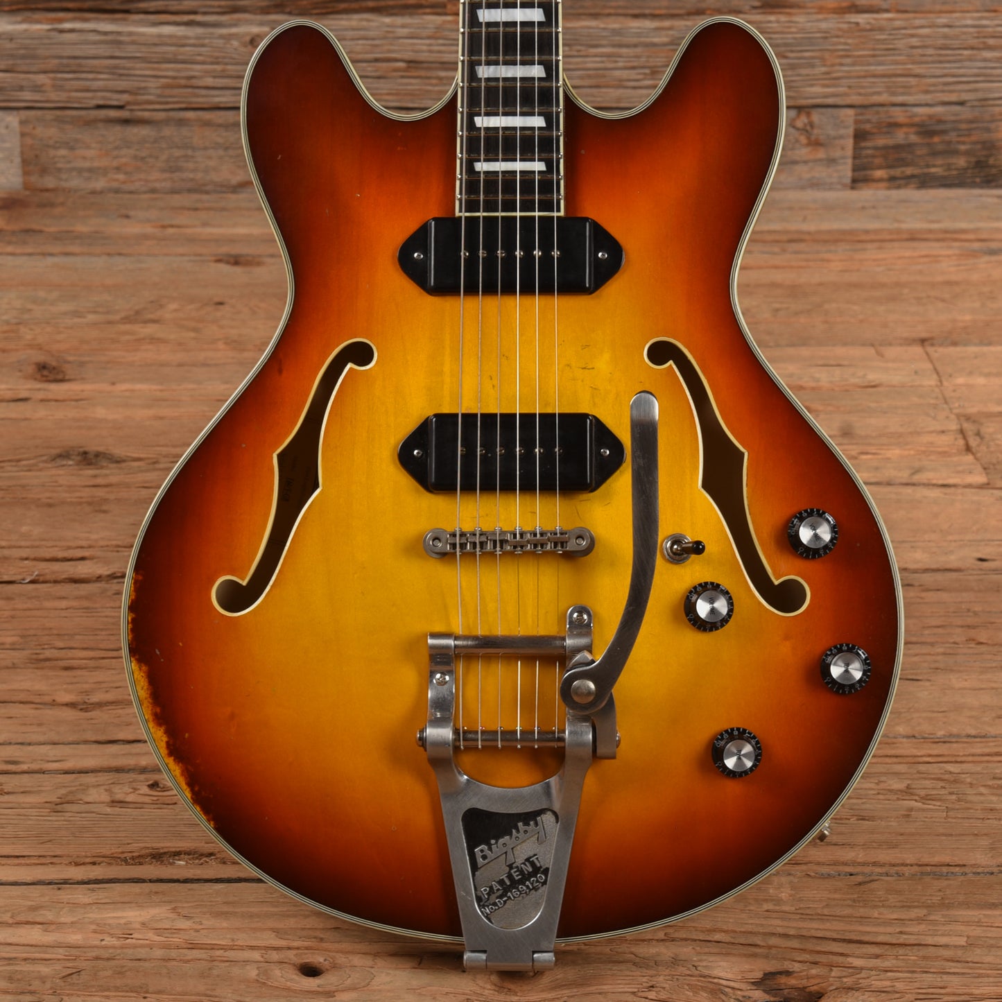 Eastman T64/V-GB Sunburst Electric Guitars / Semi-Hollow