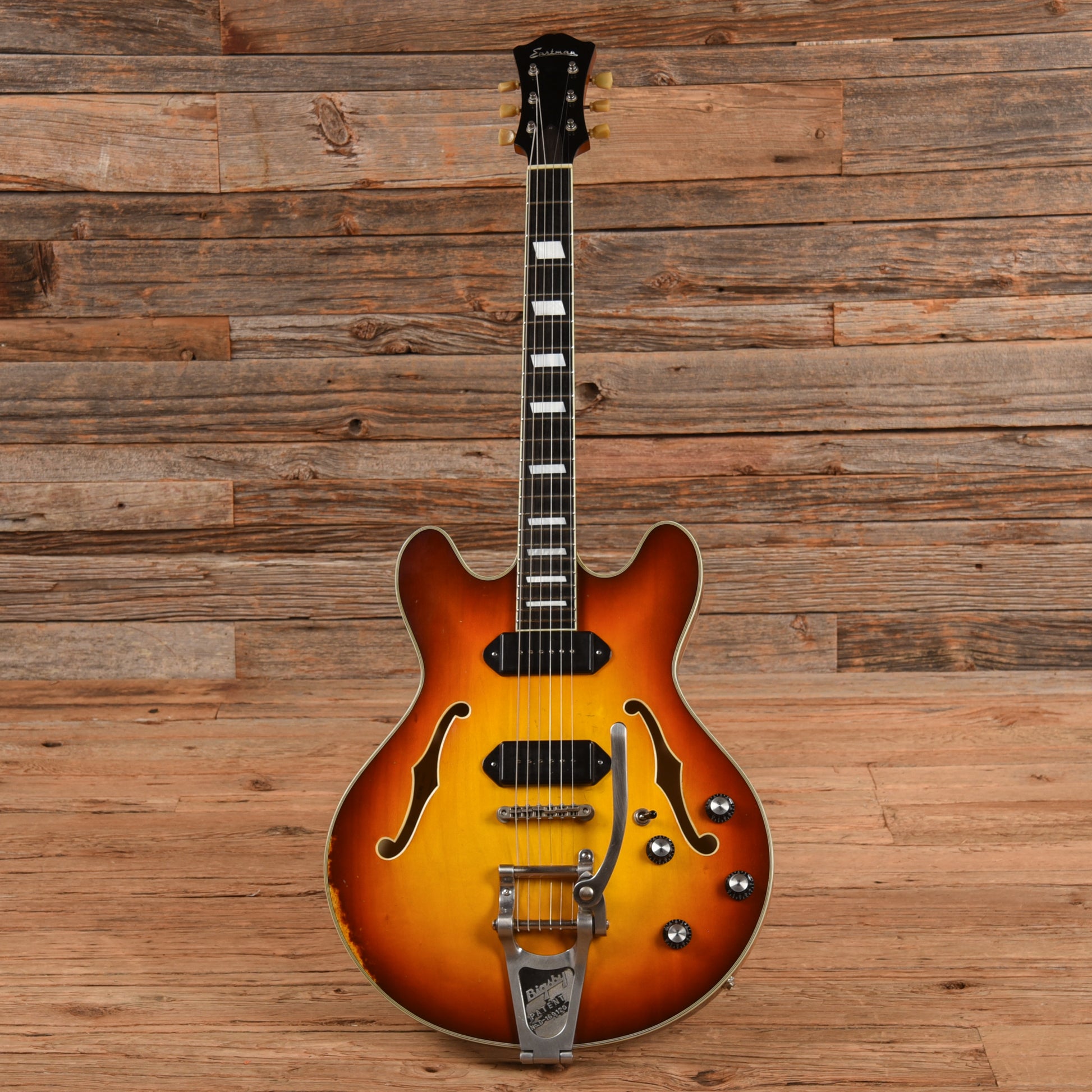 Eastman T64/V-GB Sunburst Electric Guitars / Semi-Hollow