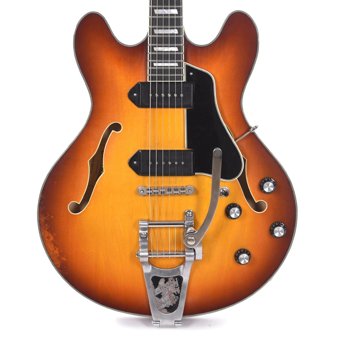 Eastman T64/v Thinline Antique Goldburst Electric Guitars / Semi-Hollow