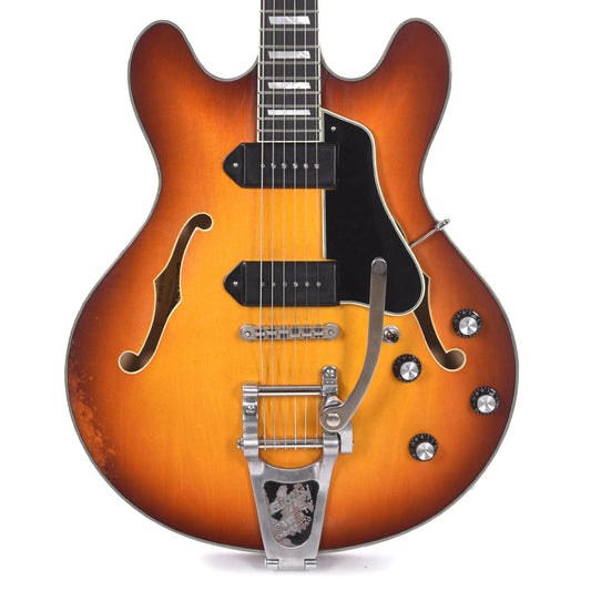 Eastman T64/v Thinline Antique Goldburst Electric Guitars / Semi-Hollow