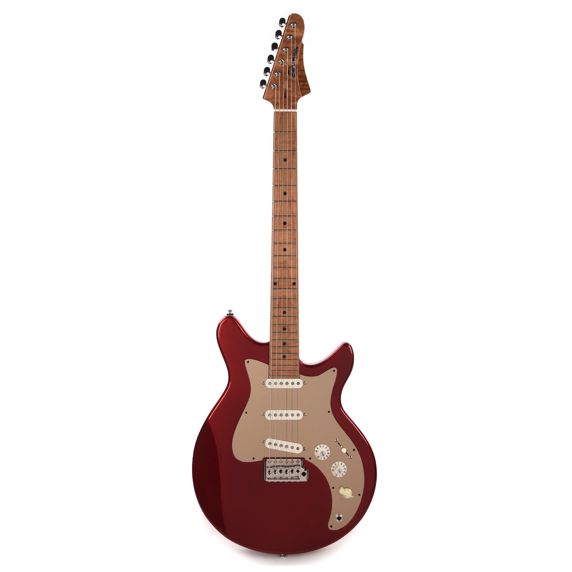 Eastman D'Ambrosio DC 54 Swamp Ash Candy Apple Red w/Lollar Sixty-Four Pickups Electric Guitars / Solid Body