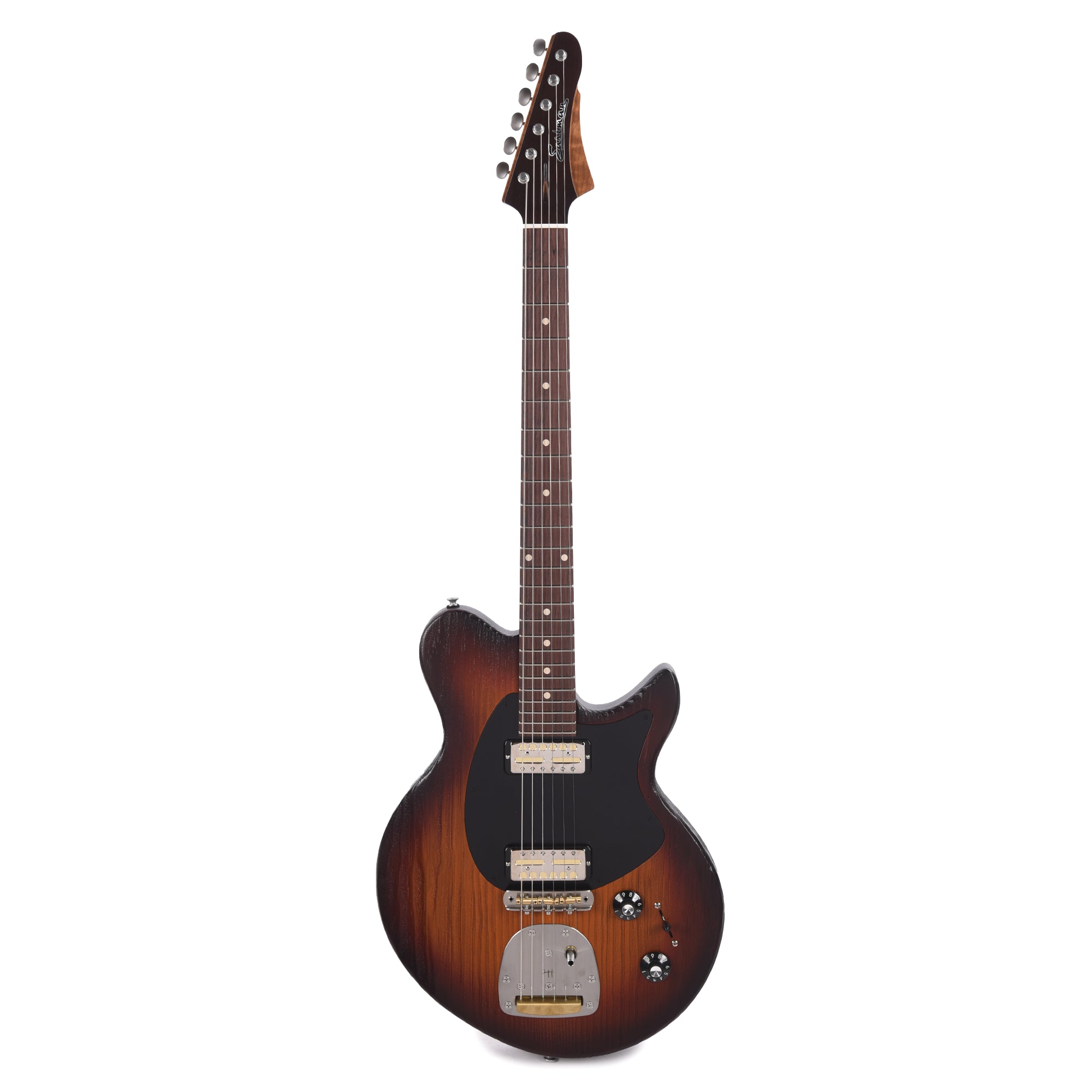 Eastman D'Ambrosio Offset '63 Phoenix Pine 3-Tone Sunburst w/Lollar Goldfoil Pickups Electric Guitars / Solid Body