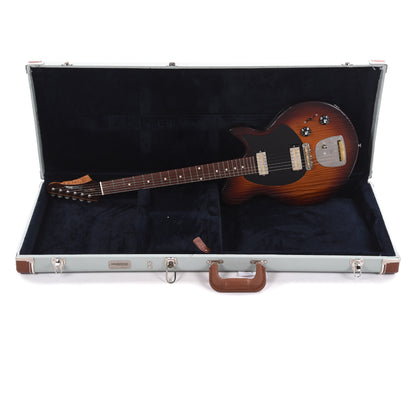 Eastman D'Ambrosio Offset '63 Phoenix Pine 3-Tone Sunburst w/Lollar Goldfoil Pickups Electric Guitars / Solid Body