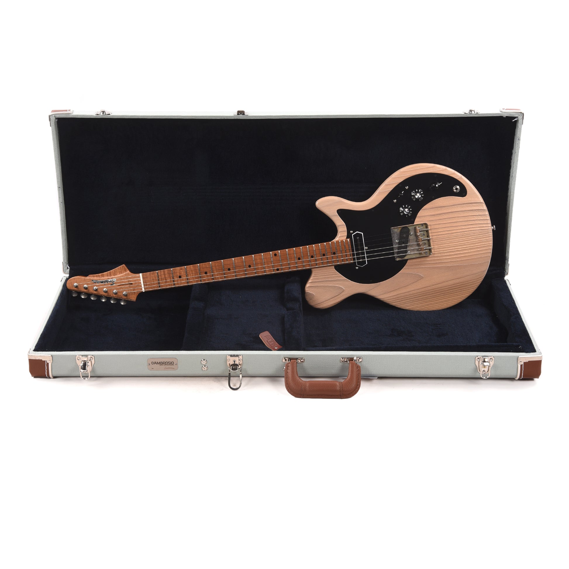 Eastman D'Ambrosio SC 52 Phoenix Pine Butterscotch w/Lollar Charlie Christian & Special T Electric Guitars / Solid Body