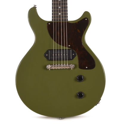 Eastman Limited Edition SB55DC/TV Olive Drab w/Lollar 50's Dog Ear P-90 Electric Guitars / Solid Body