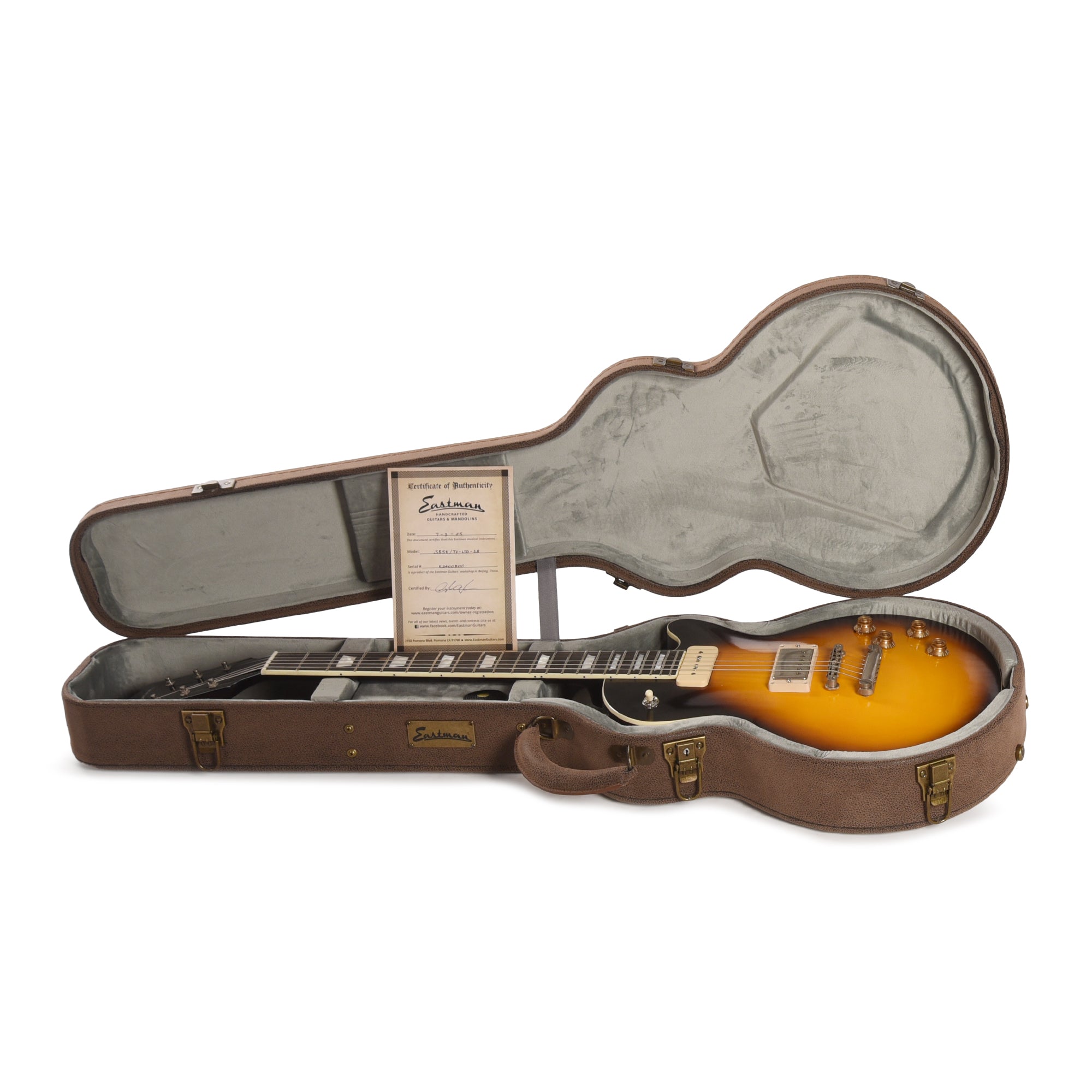 Eastman Limited Edition SB58/TV Sunburst Truetone Vintage Gloss Electric Guitars / Solid Body