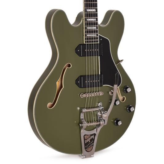 Eastman Limited Edition T64 Truetone Vintage Olive Drab w/Bigsby Electric Guitars / Solid Body