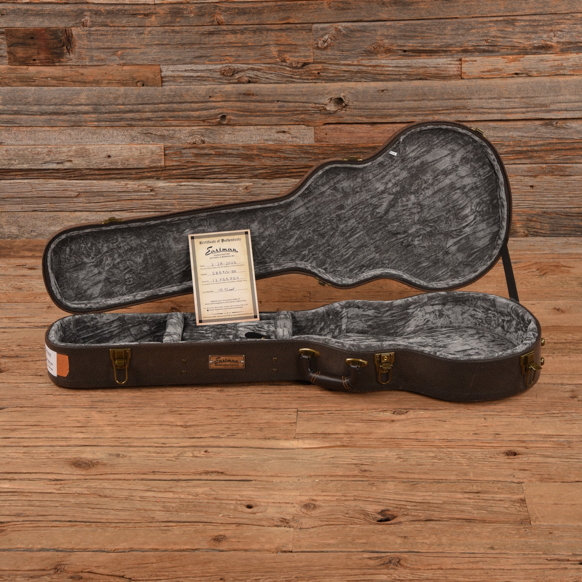 Eastman SB/59-V Black 2023 Electric Guitars / Solid Body