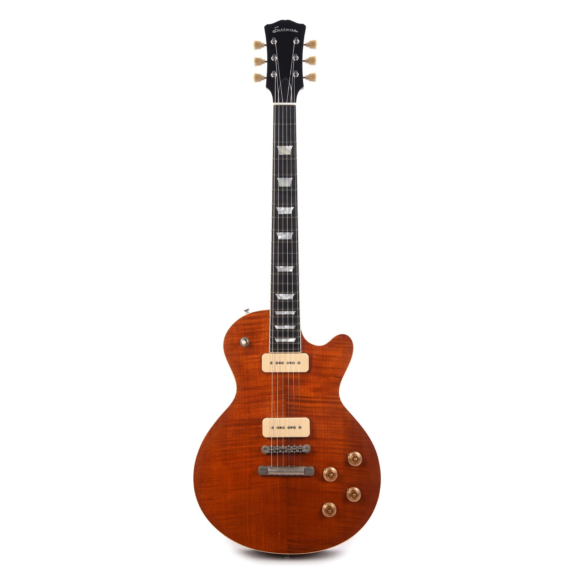 Eastman SB56/TV Truetone Vintage Gloss Amber Electric Guitars / Solid Body
