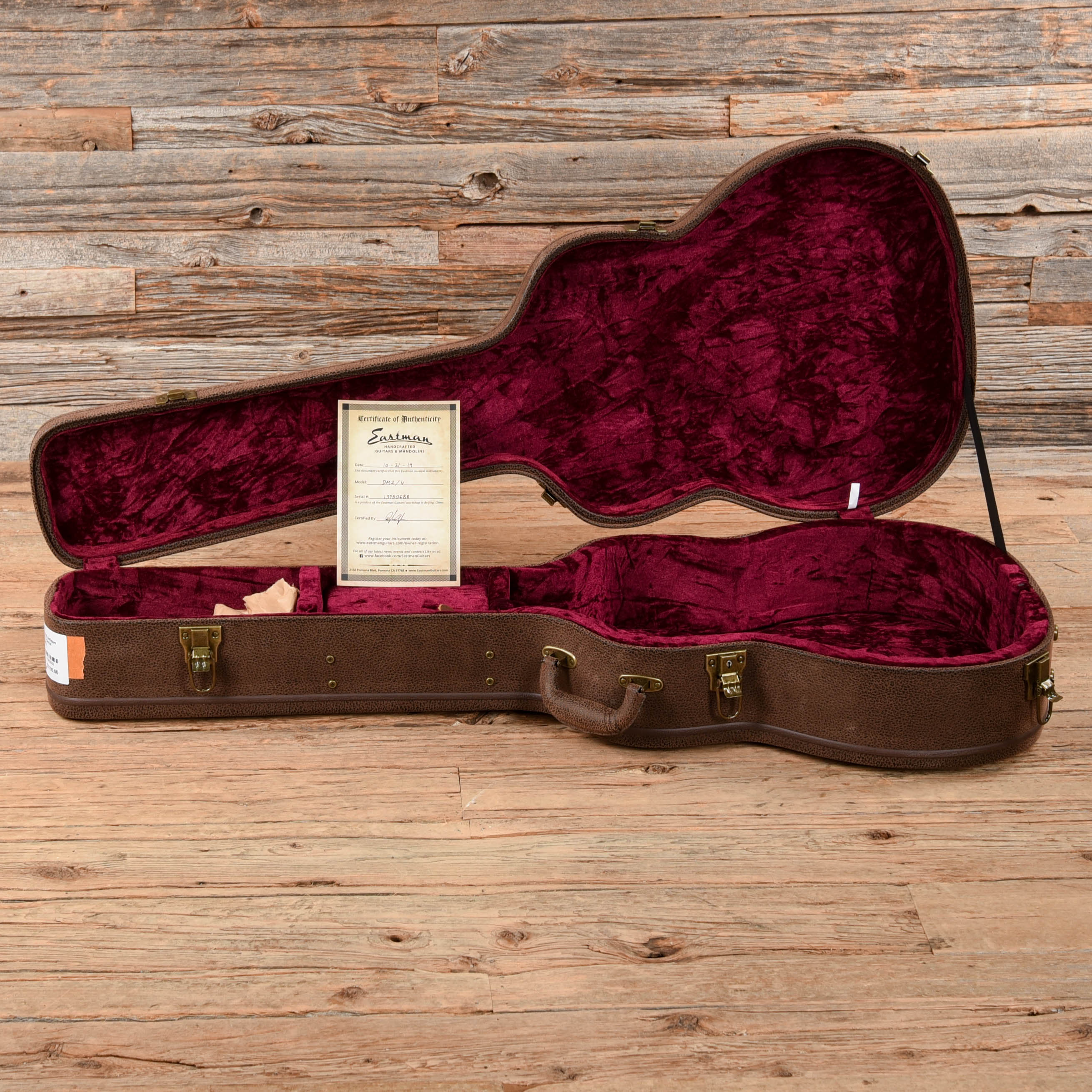 Eastman DM-2/V Antique Varnish 2019 Folk Instruments / Mandolins