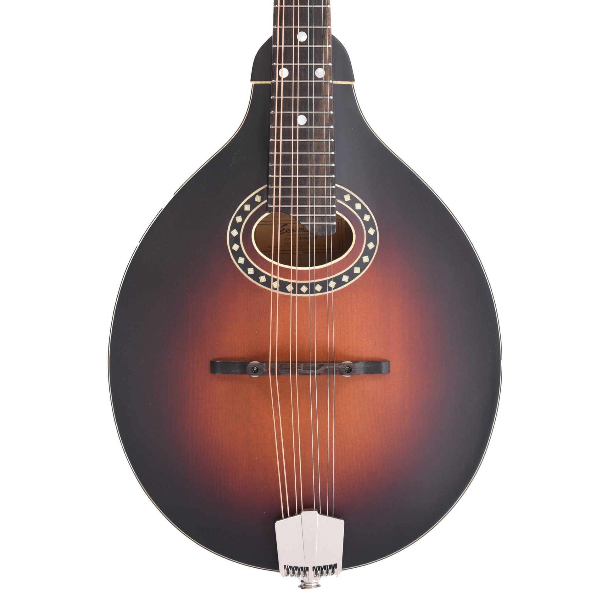 Eastman MD304E Sitka/Maple A-Style Oval Hole Mandolin Sunburst w/K&K Duotone Folk Instruments / Mandolins