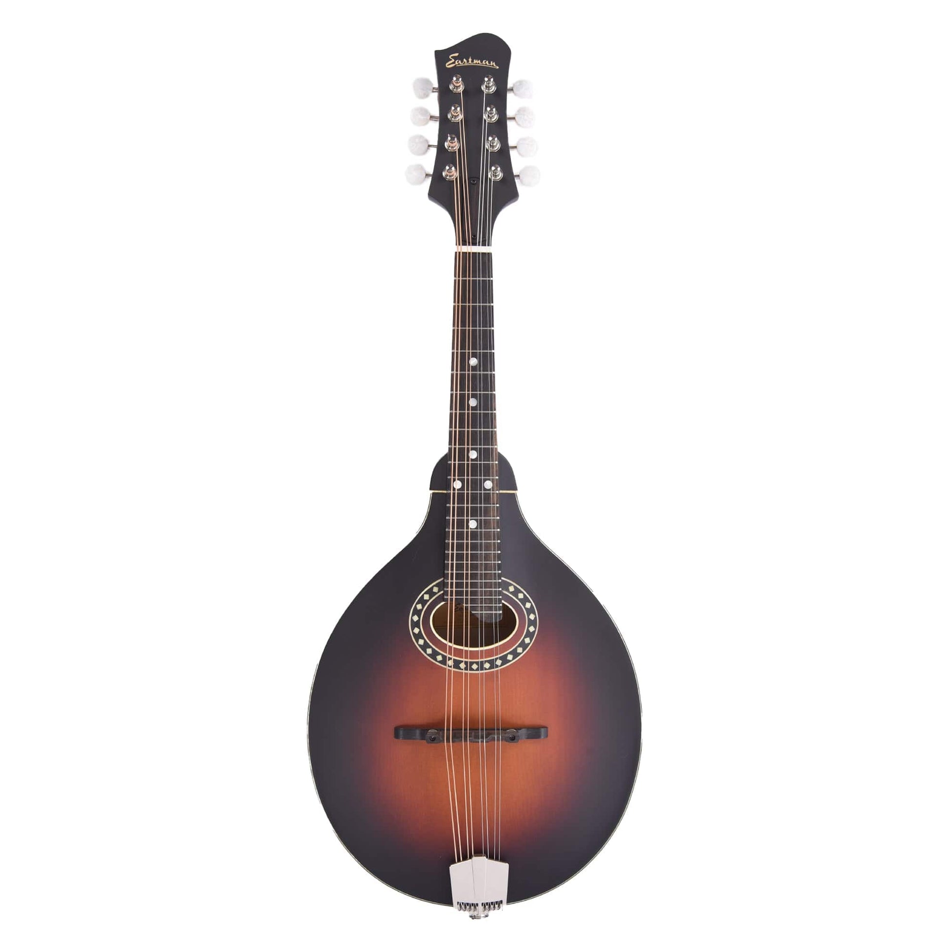 Eastman MD304E Sitka/Maple A-Style Oval Hole Mandolin Sunburst w/K&K Duotone Folk Instruments / Mandolins