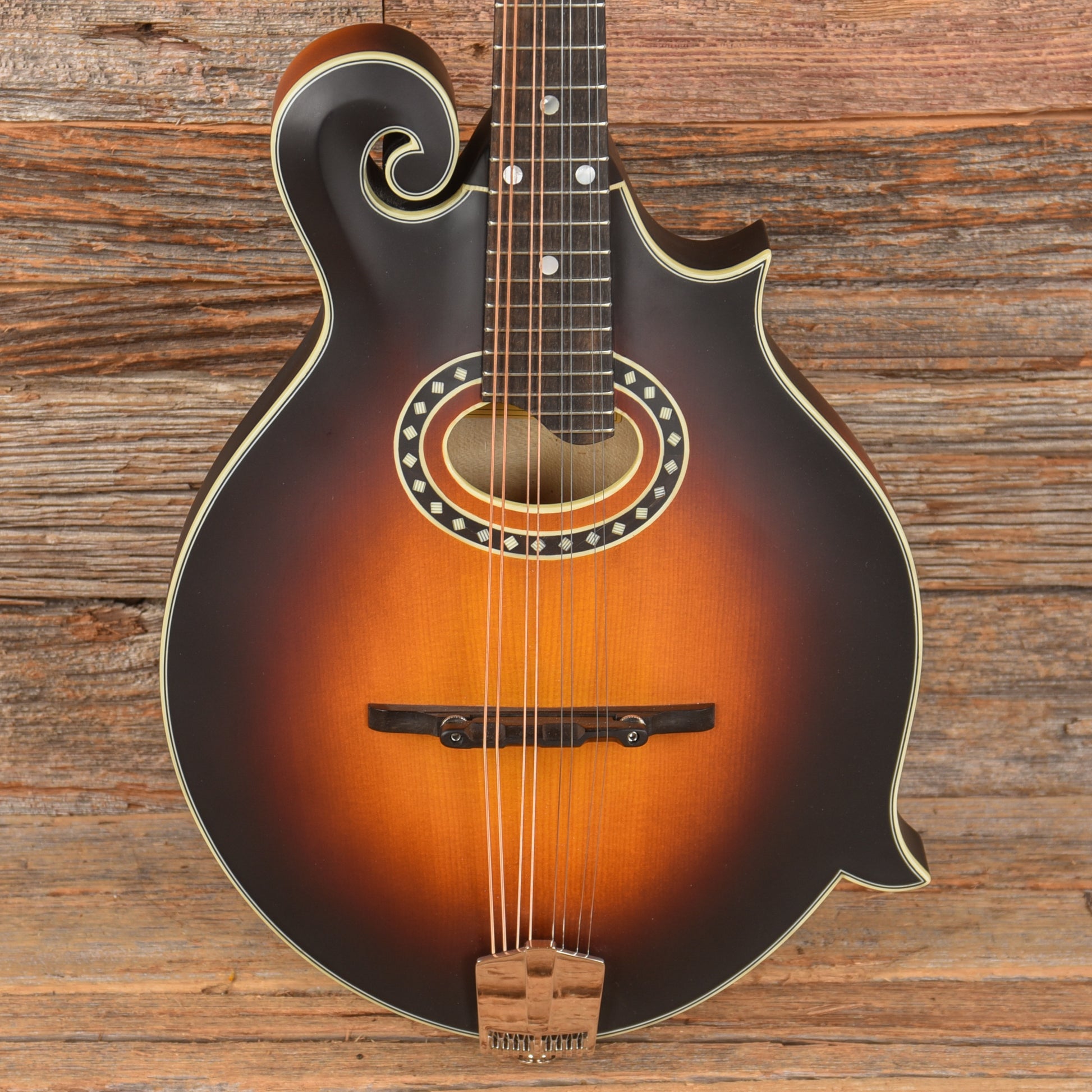 Eastman MD314E Sitka/Maple F-Style Oval Hole Mandolin Sunburst w/K&K Duotone Folk Instruments / Mandolins