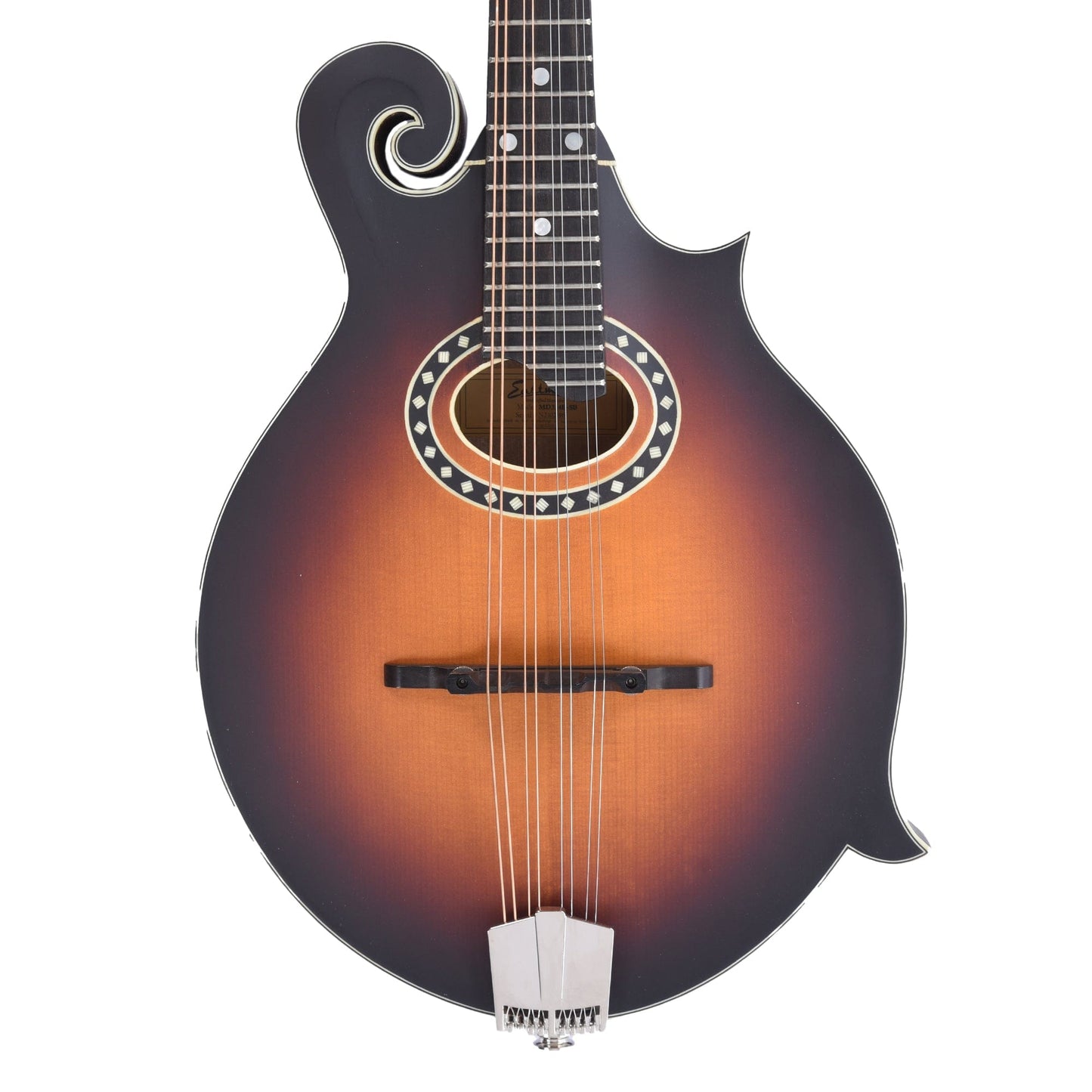 Eastman MD314E Sitka/Maple F-Style Oval Hole Mandolin Sunburst w/K&K Duotone Folk Instruments / Mandolins