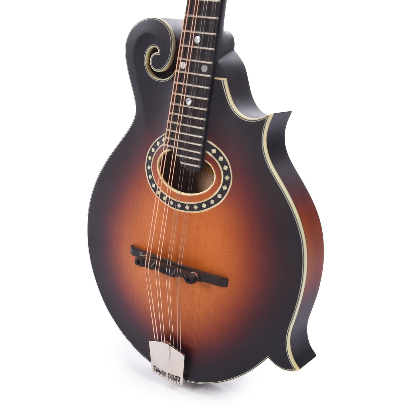 Eastman MD314E Sitka/Maple F-Style Oval Hole Mandolin Sunburst w/K&K Duotone Folk Instruments / Mandolins