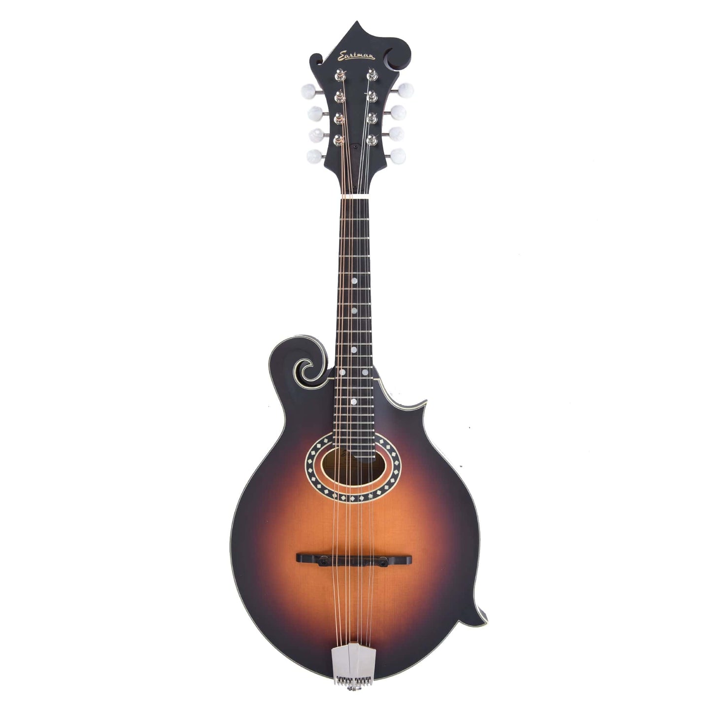 Eastman MD314E Sitka/Maple F-Style Oval Hole Mandolin Sunburst w/K&K Duotone Folk Instruments / Mandolins