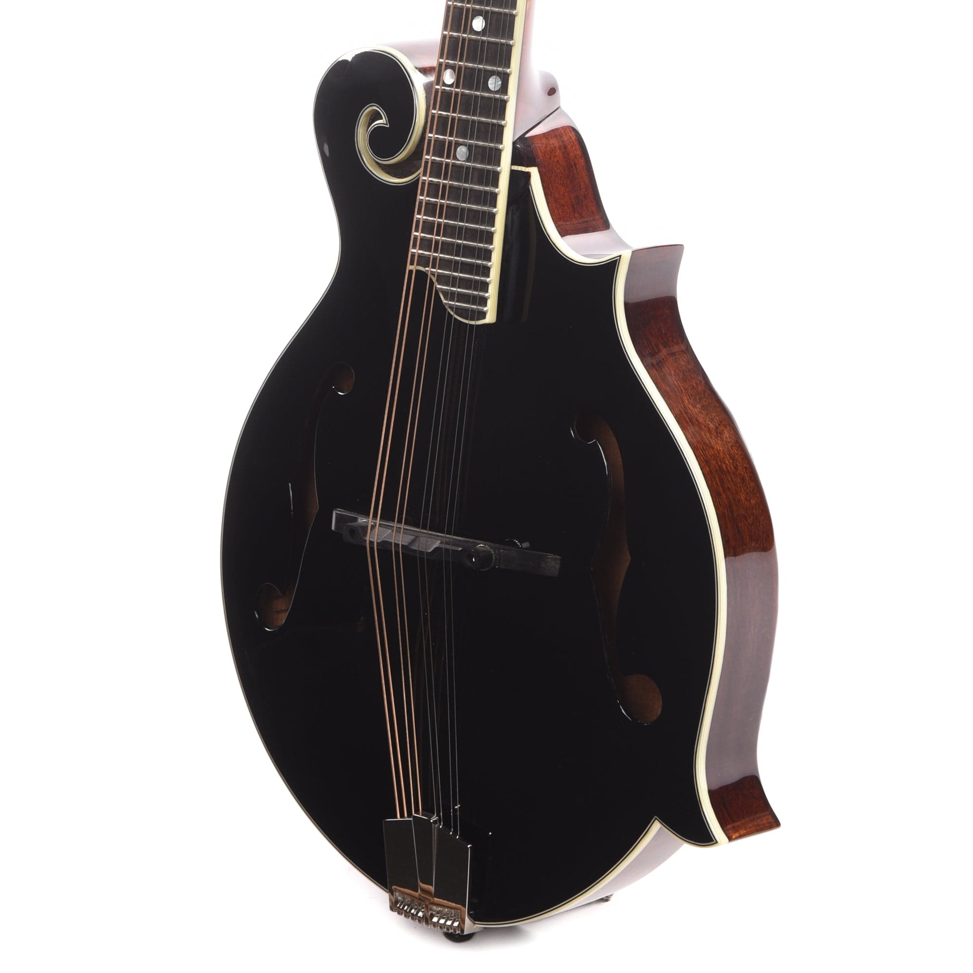Eastman MD415 Sitka/Mahogany F-Style Mandolin Black Folk Instruments / Mandolins