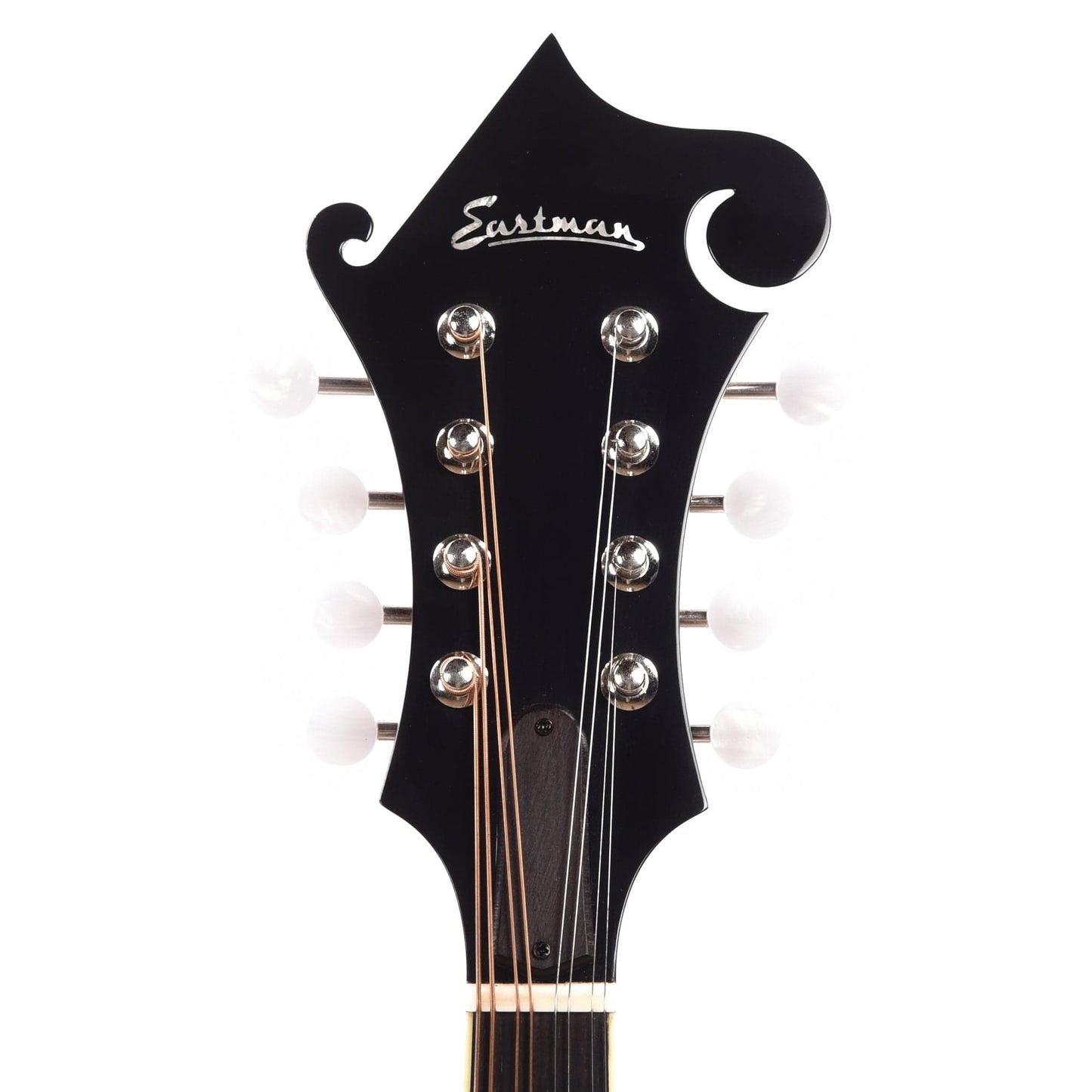 Eastman MD415 Sitka/Mahogany F-Style Mandolin Black Folk Instruments / Mandolins