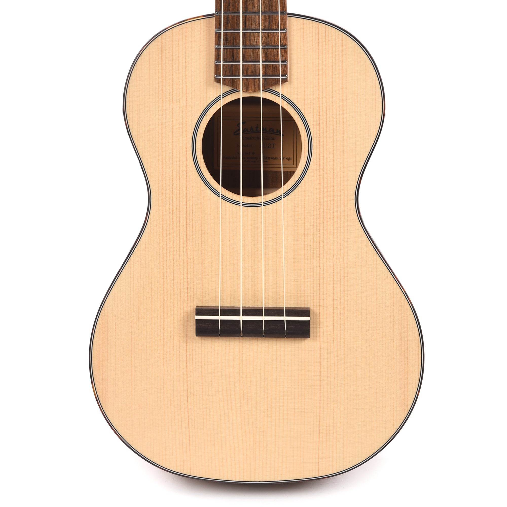 Eastman EU2 Tenor Sitka/Ovangkol Truetone Satin Natural Folk Instruments / Ukuleles