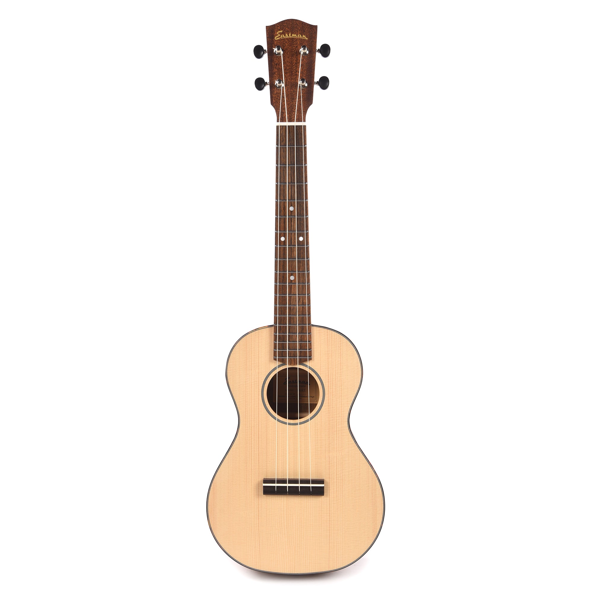Eastman EU2 Tenor Sitka/Ovangkol Truetone Satin Natural Folk Instruments / Ukuleles