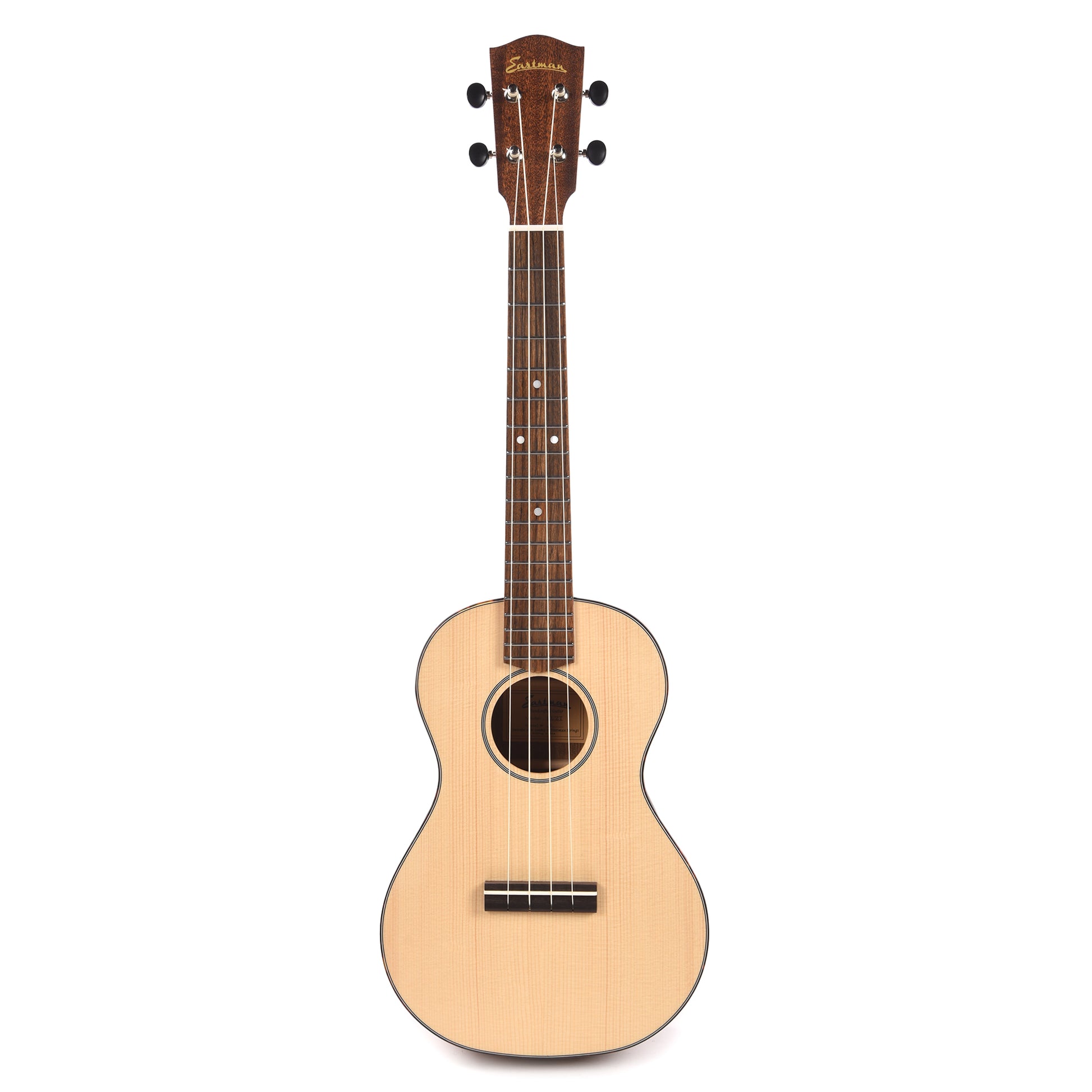 Eastman EU2 Tenor Sitka/Ovangkol Truetone Satin Natural Folk Instruments / Ukuleles