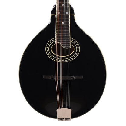 Eastman MD404 Sitka/Mahogany A-Style Oval Hole Mandolin Black Mandolins