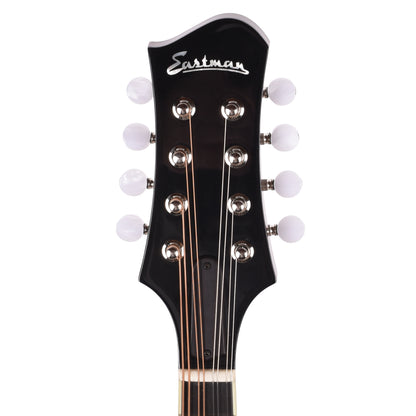 Eastman MD404 Sitka/Mahogany A-Style Oval Hole Mandolin Black Mandolins