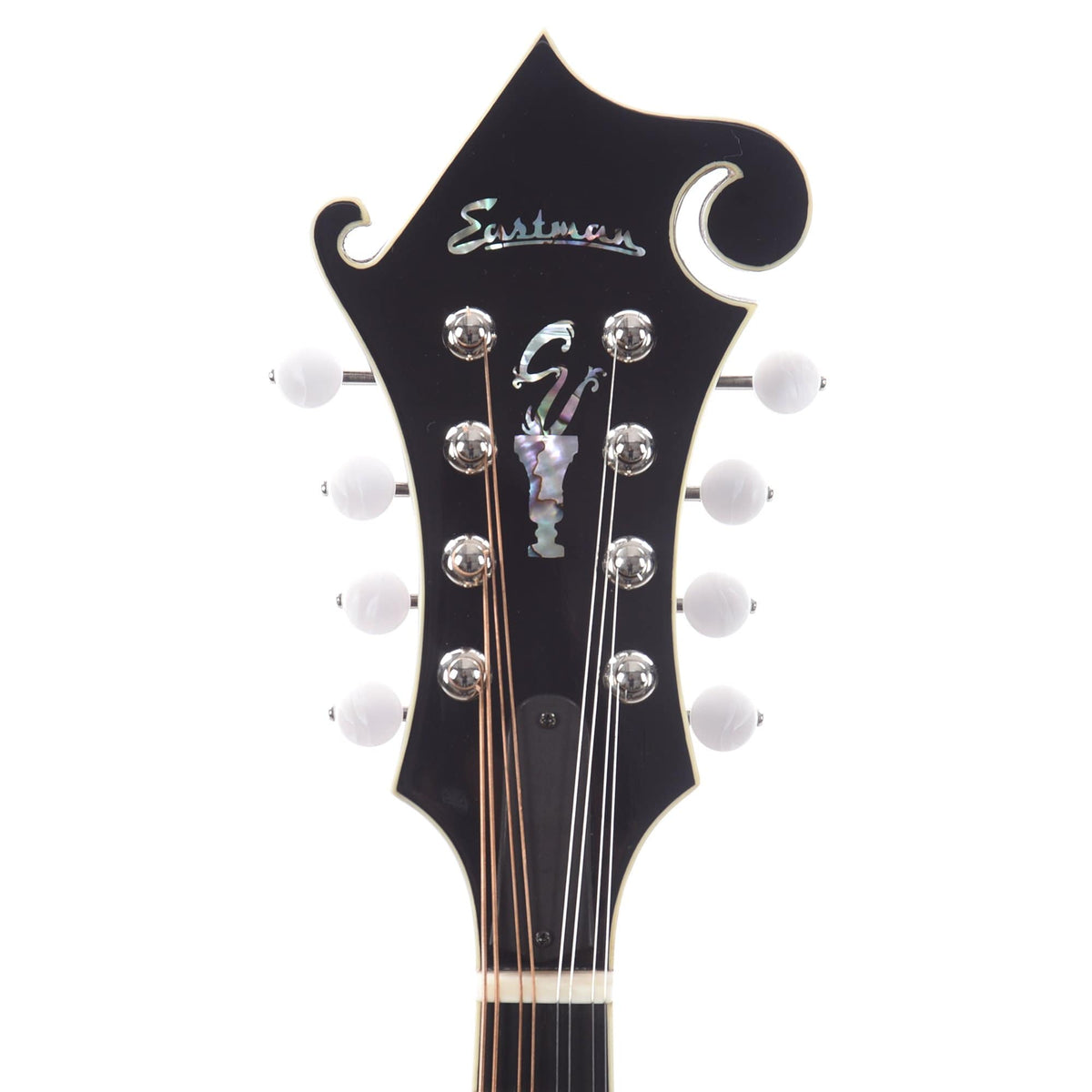 Eastman MD814 Adirondack/Flame Maple F-Style Oval Hole Mandolin Classic Finish Mandolins
