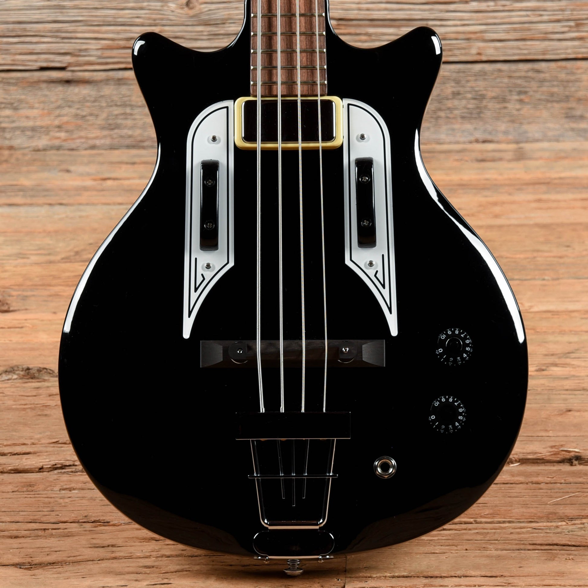 Eastwood Pocket Bass Black Bass Guitars / 4-String