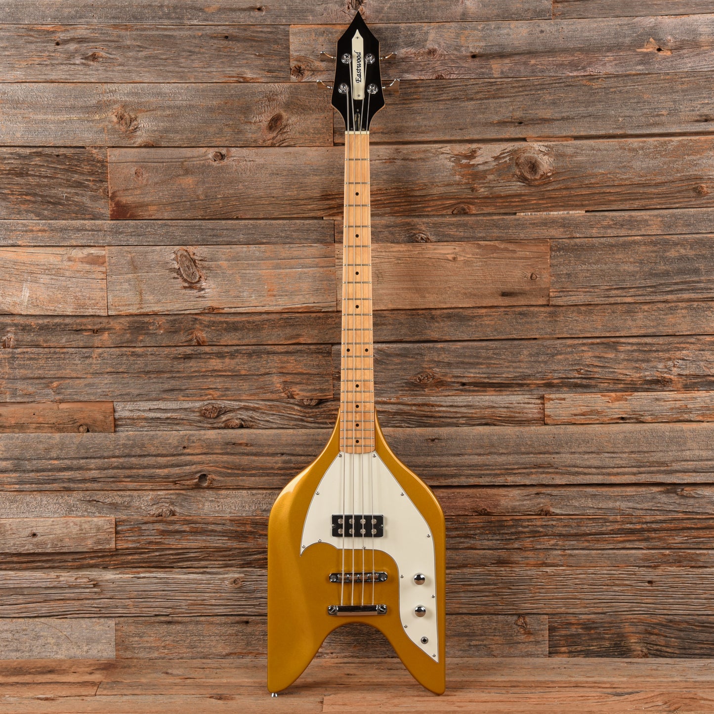 Eastwood Rocket Bass Gold Bass Guitars / 4-String