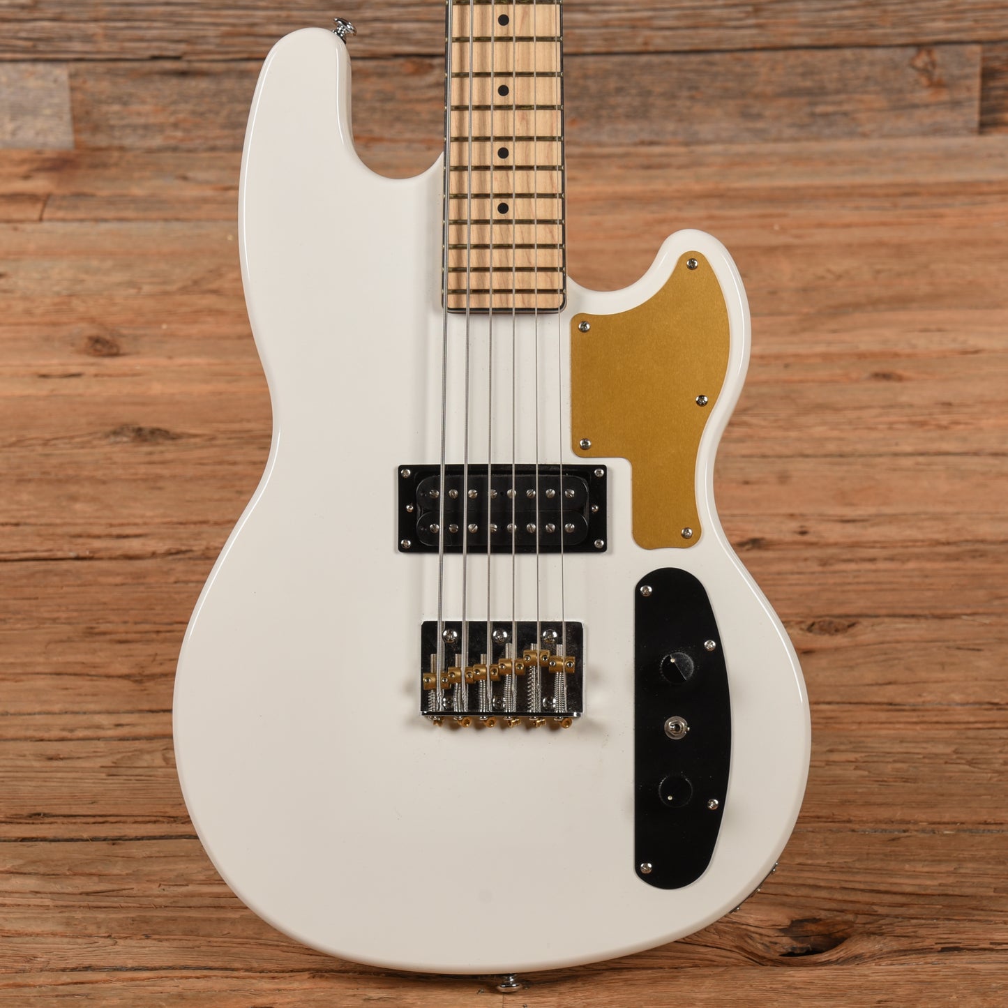 Eastwood Hooky Bass 6 Pro White 2020 Bass Guitars / 5-String or More