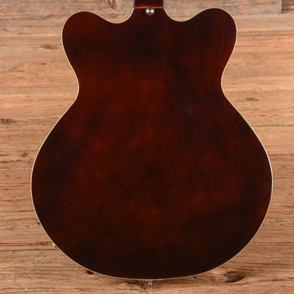 Eastwood Classic 4 Fretless Hollowbody Reissue Electric Bass Walnut Bass Guitars