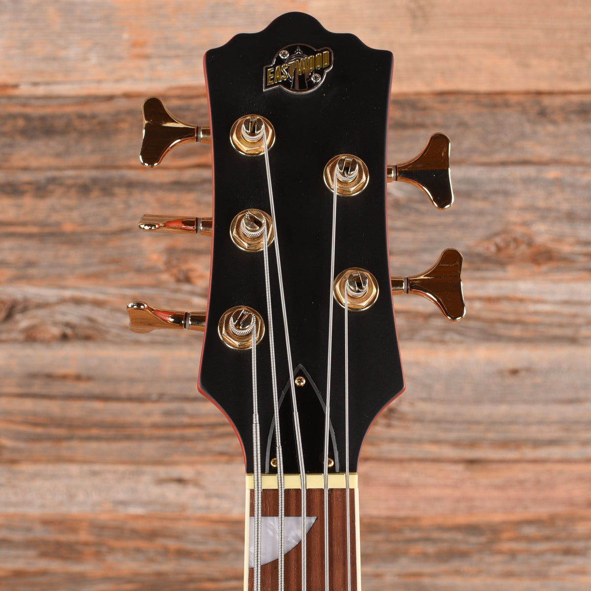 Eastwood Classic 5 Seye Red 2025 Bass Guitars