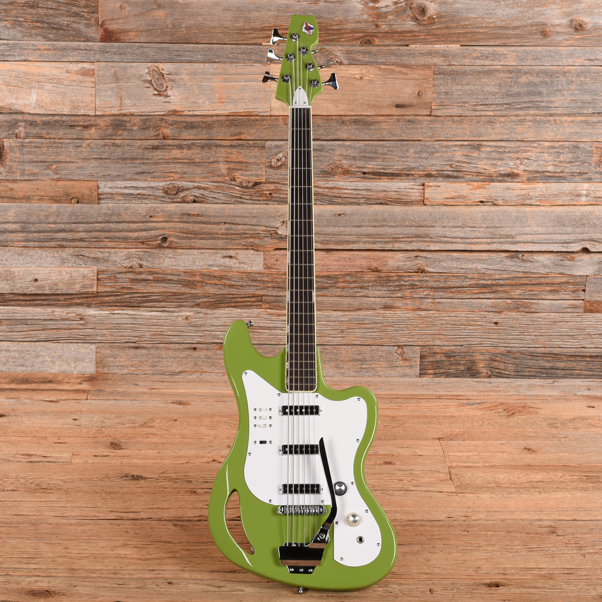Eastwood TB64 Bass VI Mint Green Bass Guitars